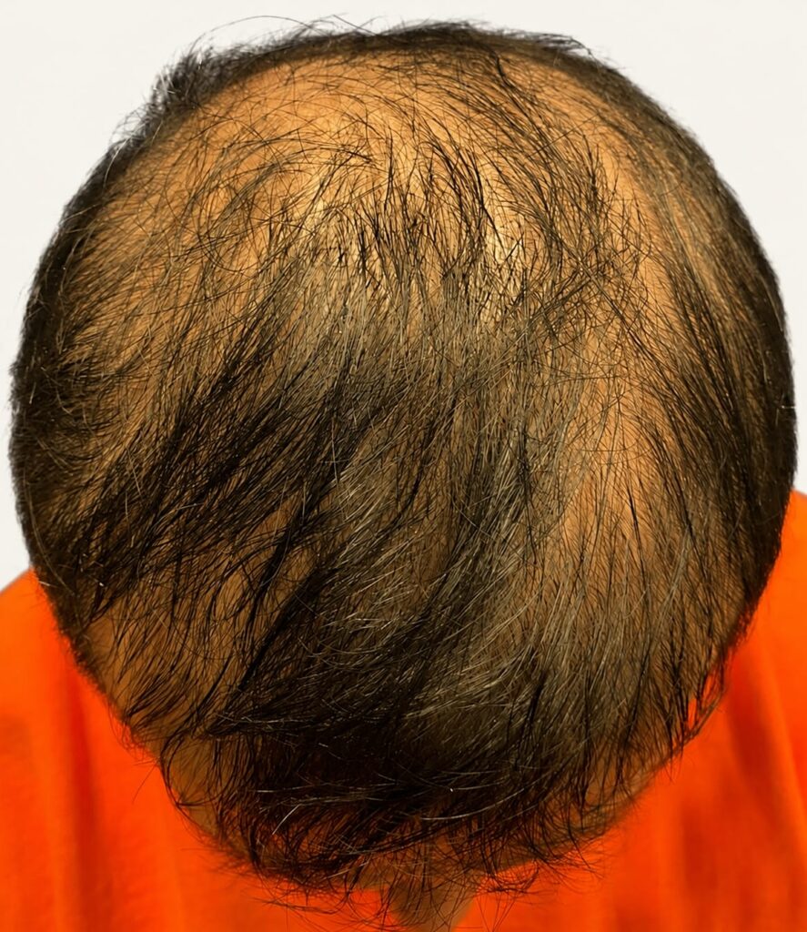 Before hair restoration