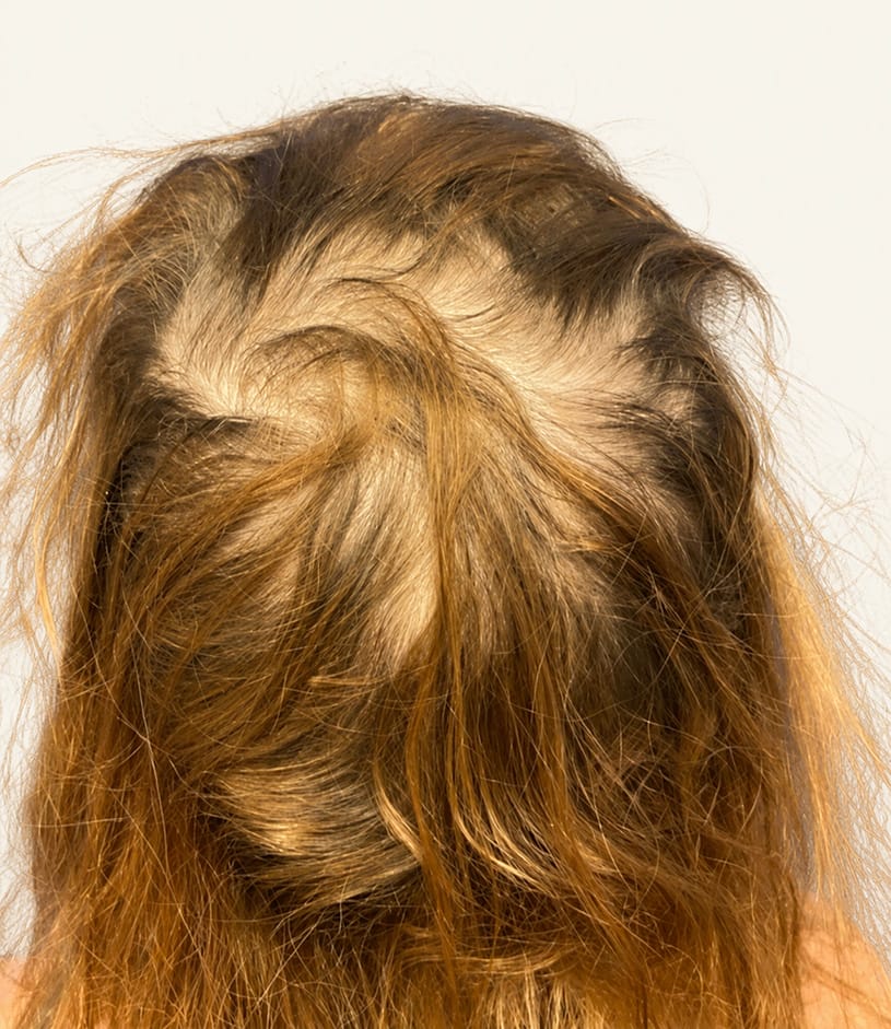 Before hair restoration