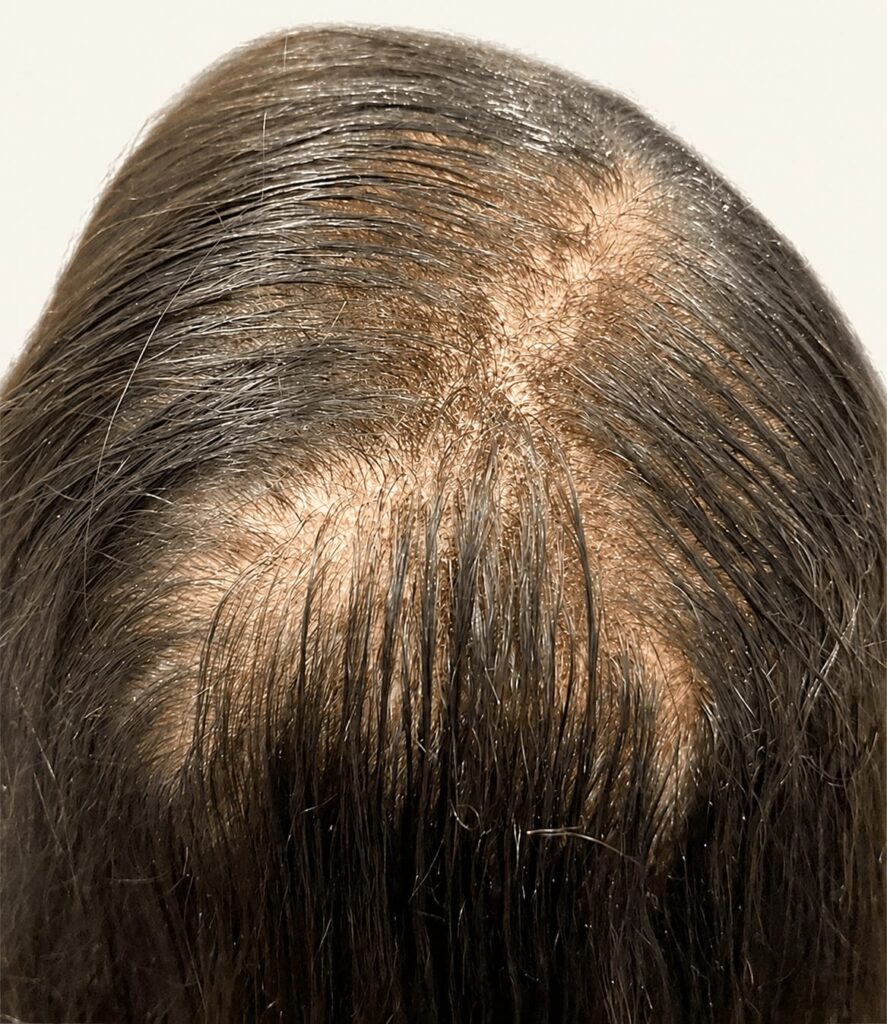 Before hair restoration