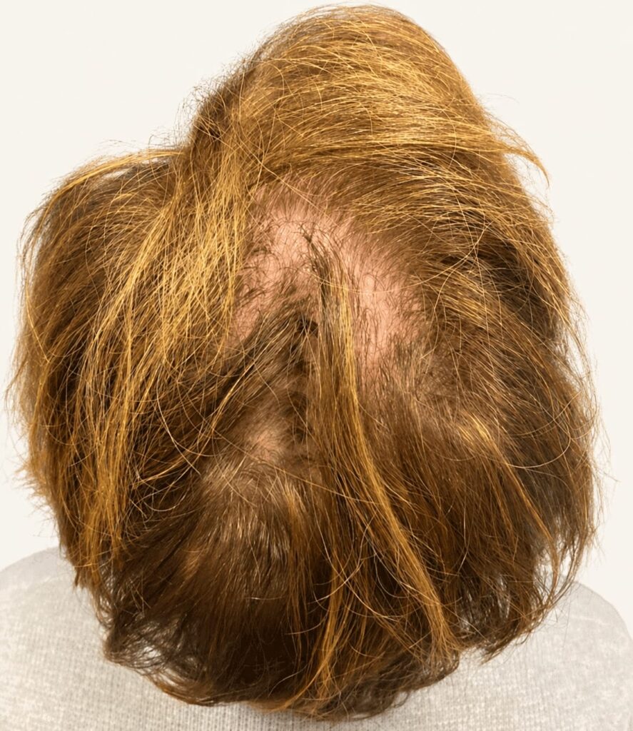 Before hair restoration