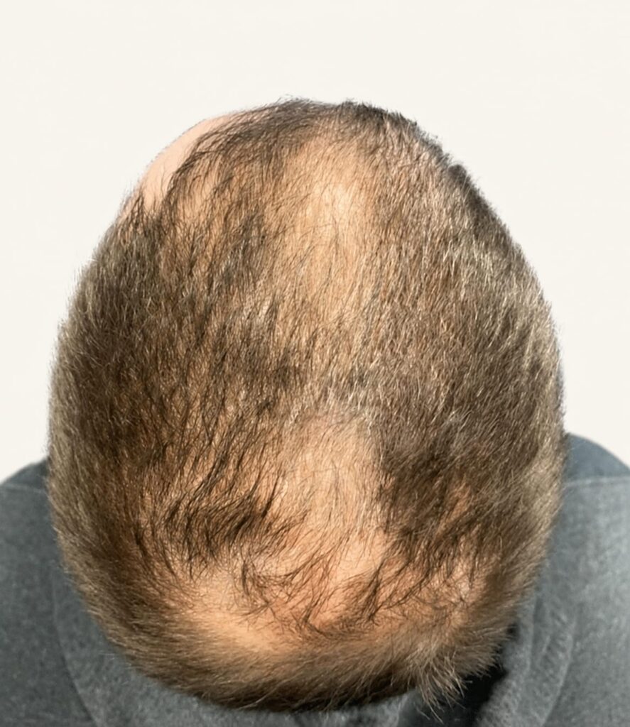Before hair restoration