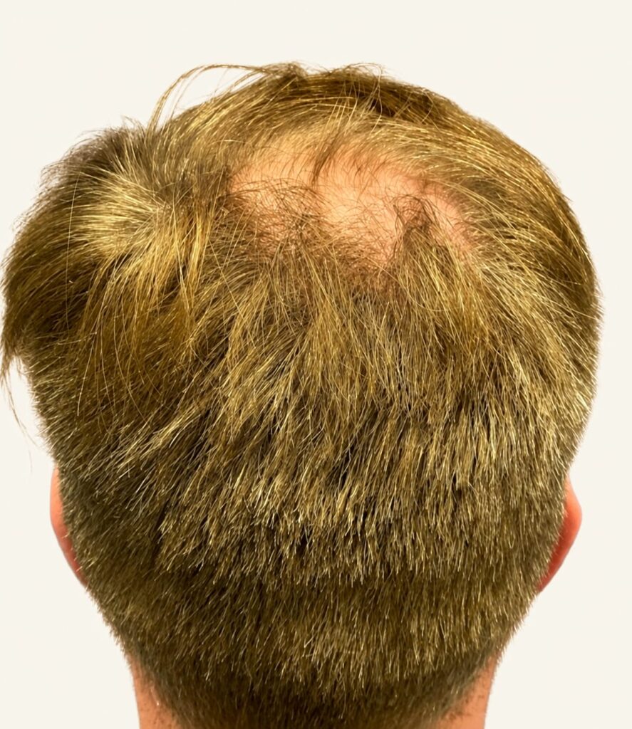 Before hair restoration