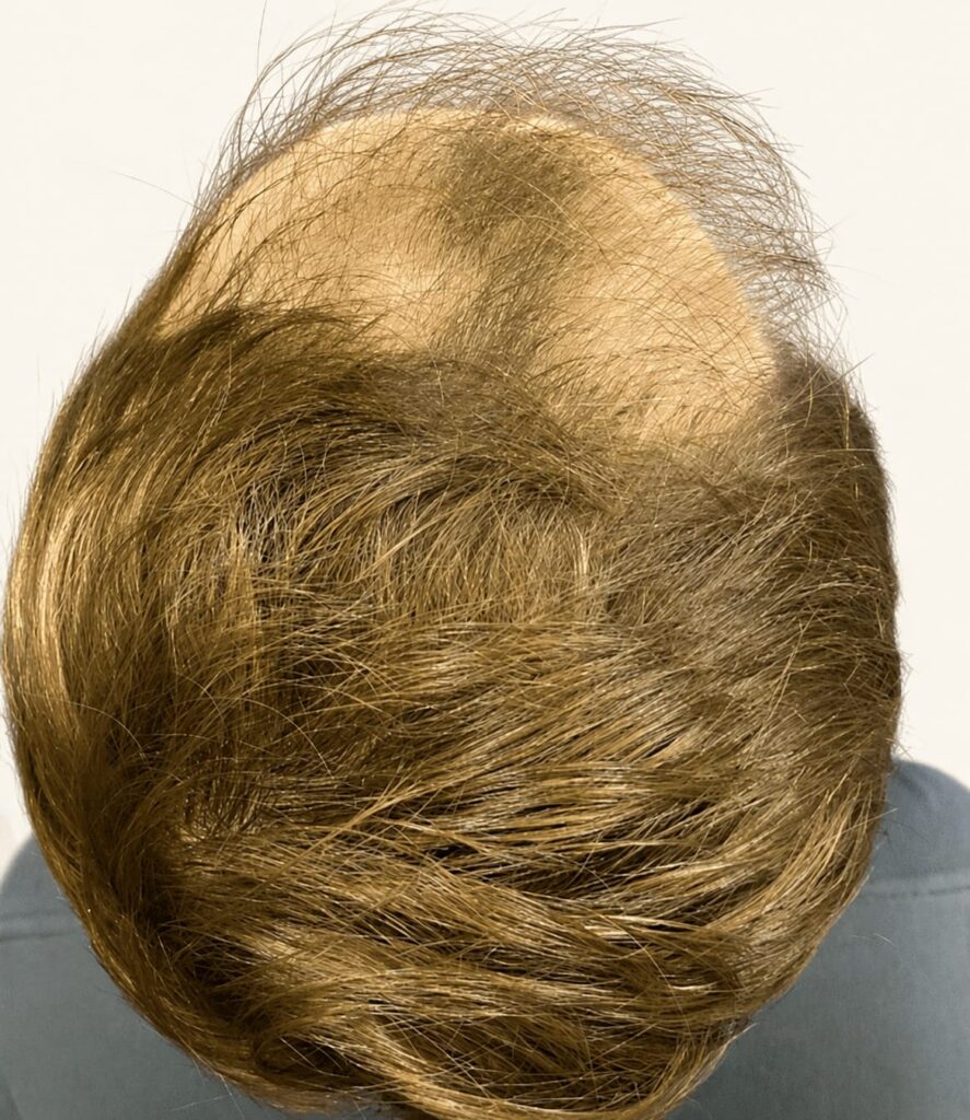 Before hair restoration