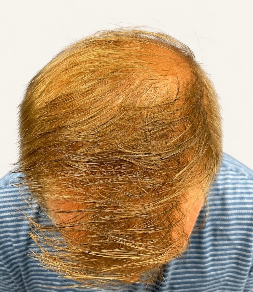 Before hair restoration